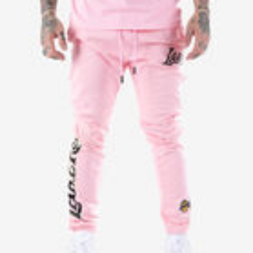 PRO STANDARD LOS ANGELES LAKERS CAMO LOGO SWEATPANTS